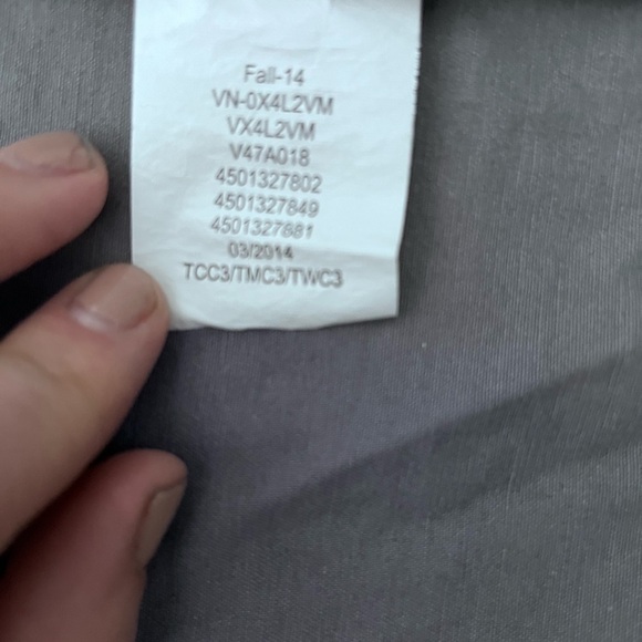 Vans ladies jacket. Grey striped tie dye style size small - Picture 10 of 12